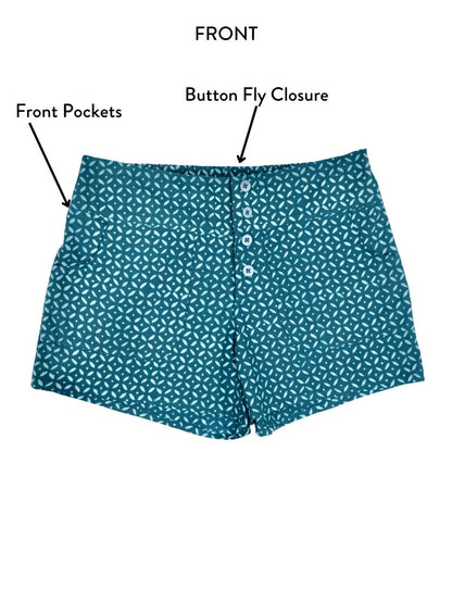Mirage Organic Cotton Shorts - Passion Lilie