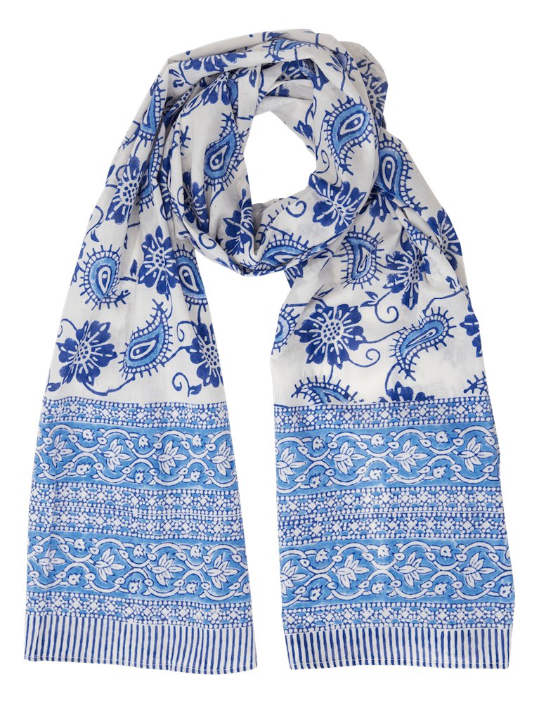 Mom's Favorite Blue Scarf - Passion Lilie