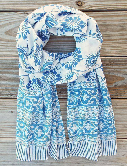 Mom's Favorite Blue Scarf - Passion Lilie