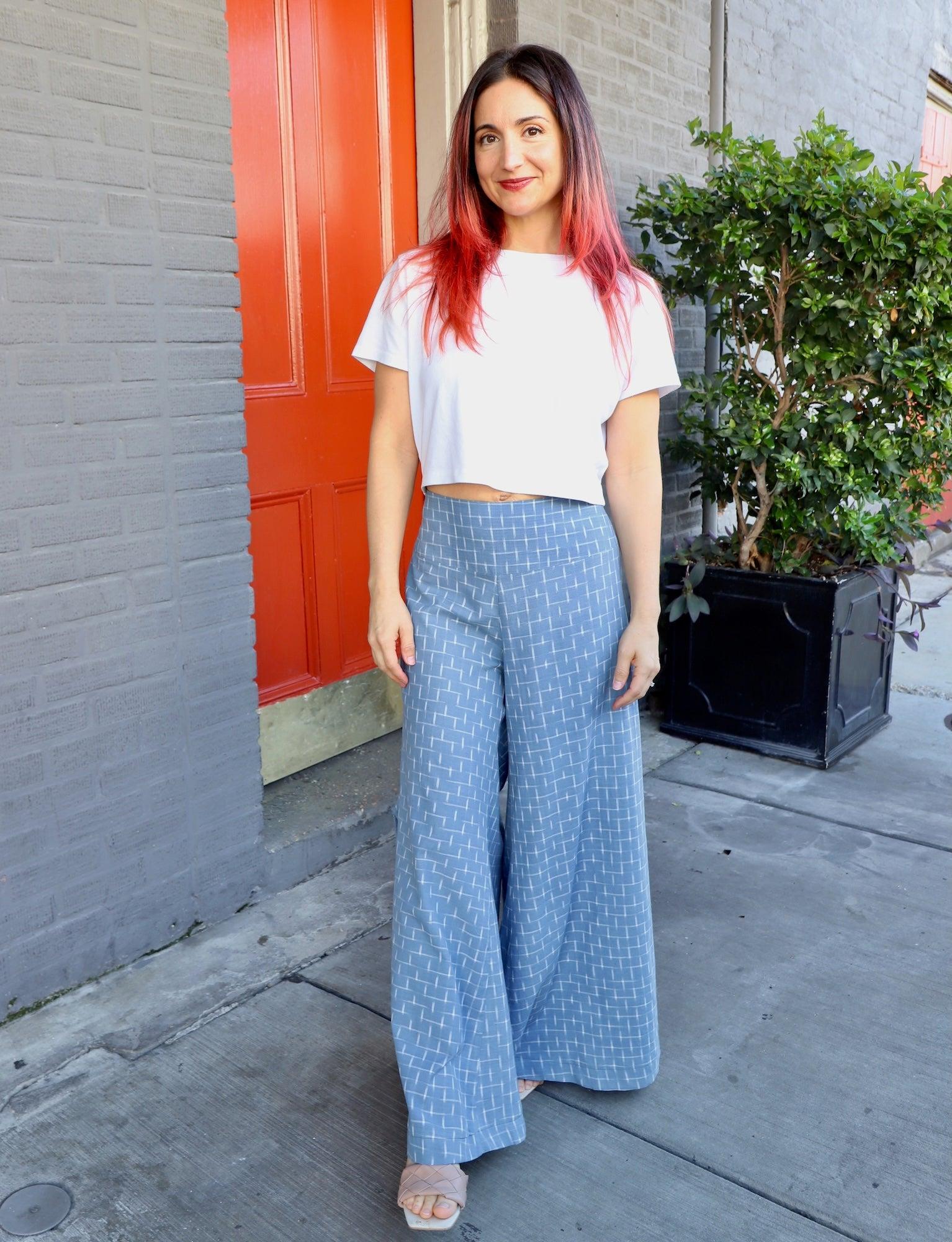 Nila Sky Organic Cotton Spinnaker Pants - Passion Lilie