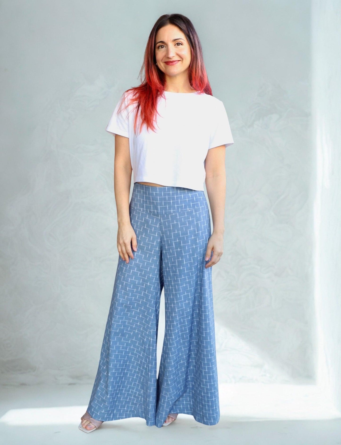 Nila Sky Organic Cotton Spinnaker Pants - Passion Lilie