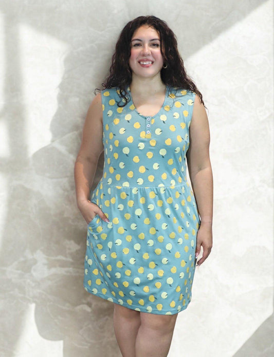 Peachy Skies Organic Dress - Passion Lilie