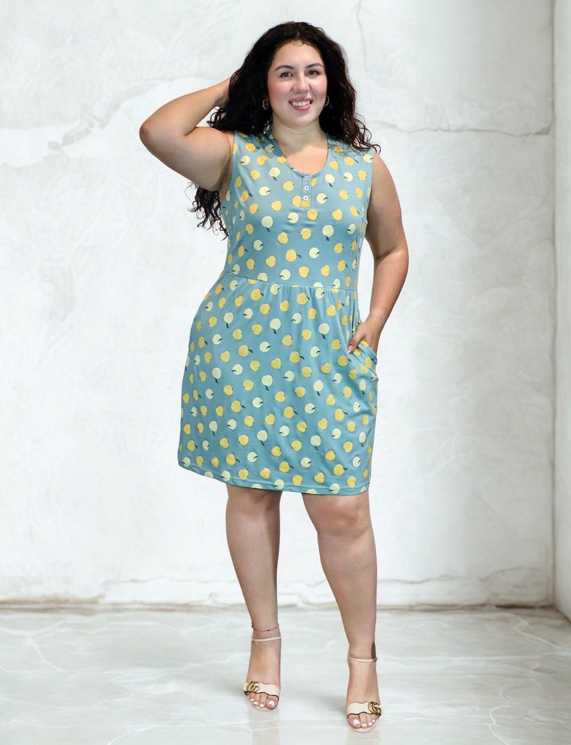 Peachy Skies Organic Dress - Passion Lilie