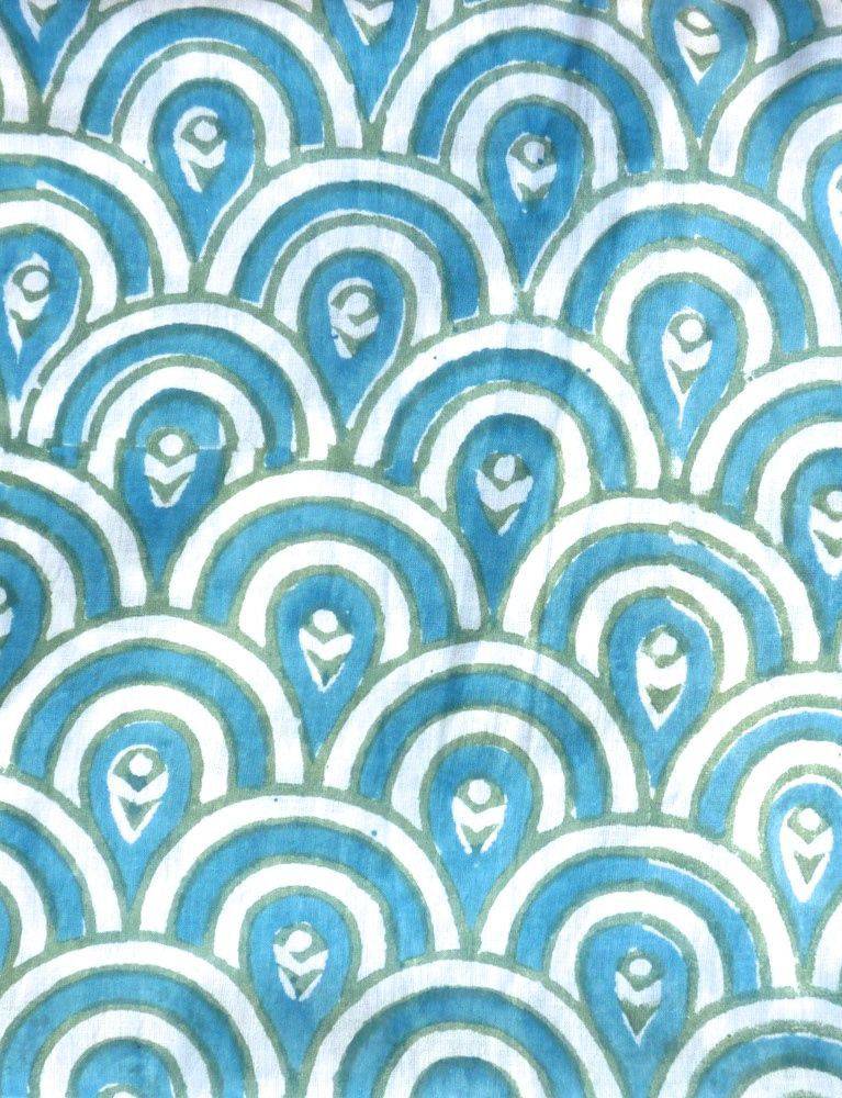Peacock Teal Sarong - Passion Lilie