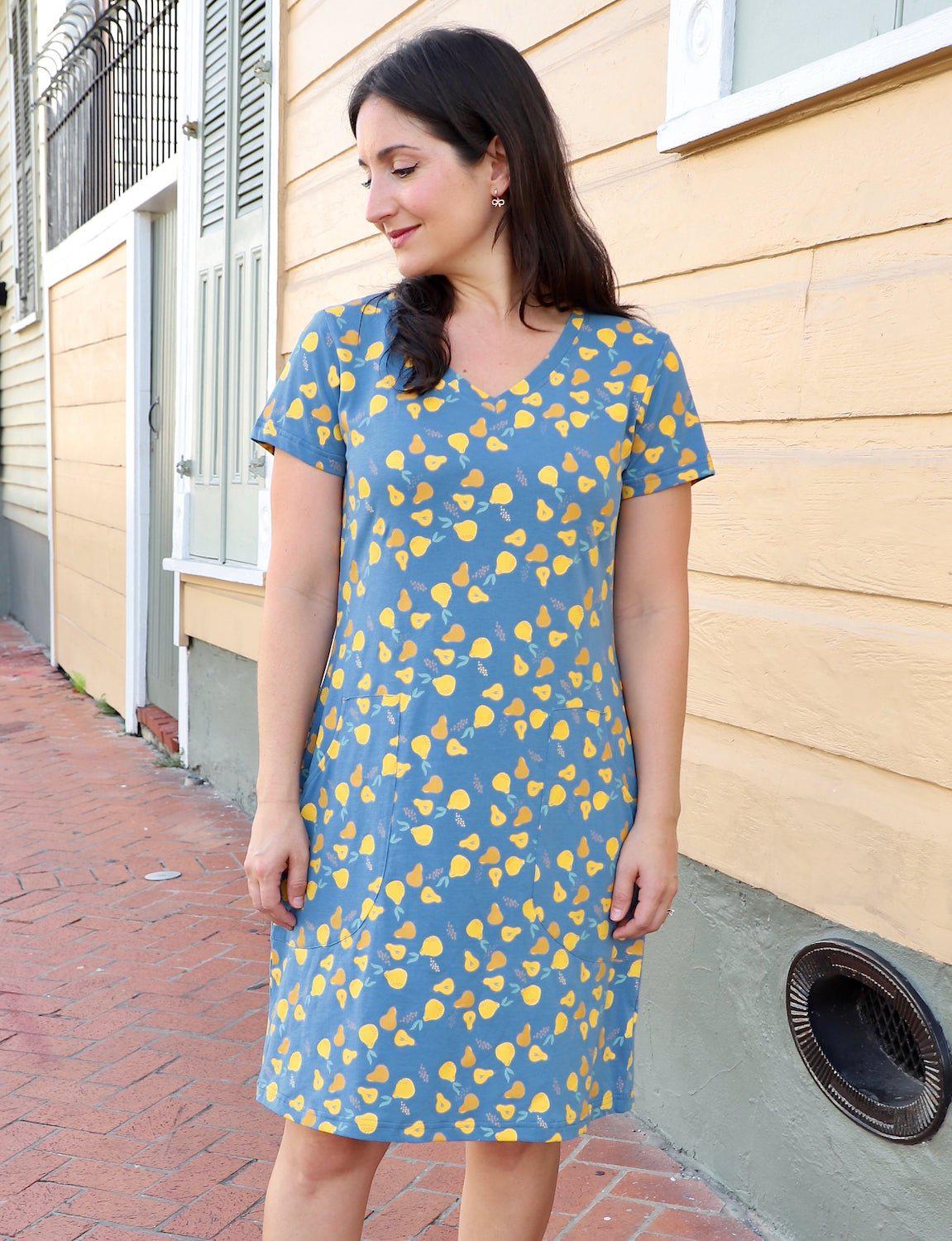 Pear - fection Organic Dress - Passion Lilie