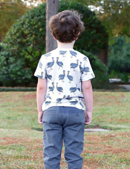 Pelican Bay Kid's Organic Cotton T-Shirt - Passion Lilie