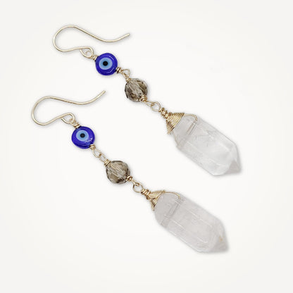 Protection Earrings | Choice of Gemstone