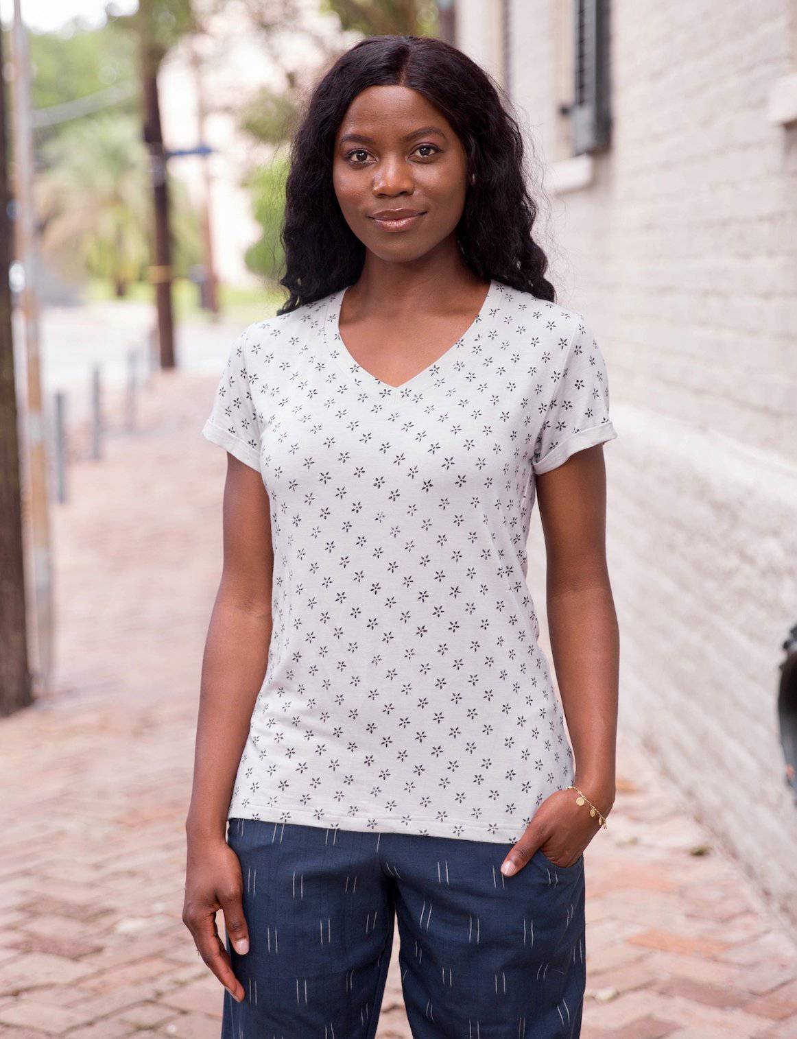 Rigel Organic Top- Final Sale - Passion Lilie