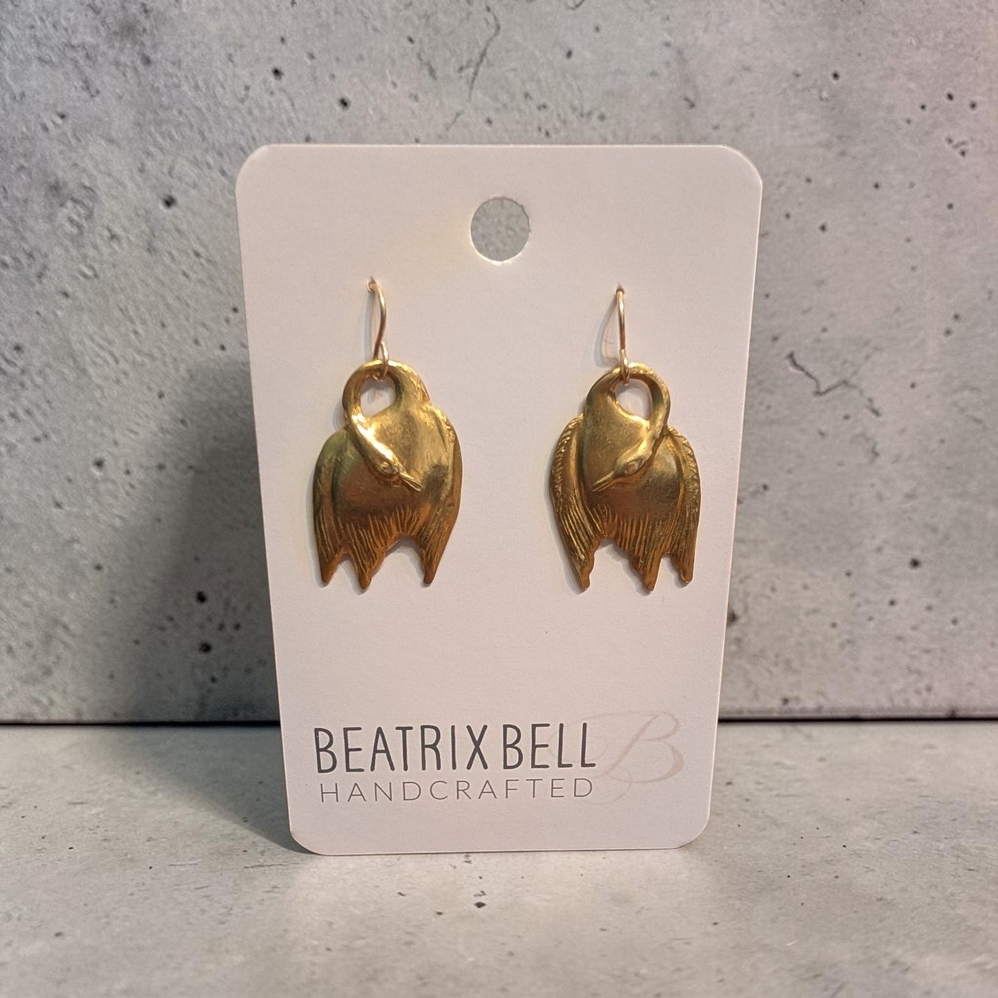 Swan Earrings