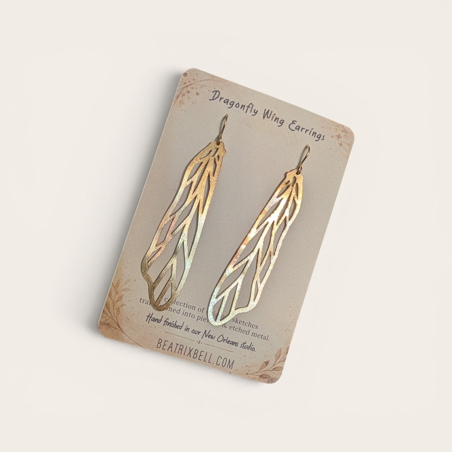 Dragonfly Wing Earrings