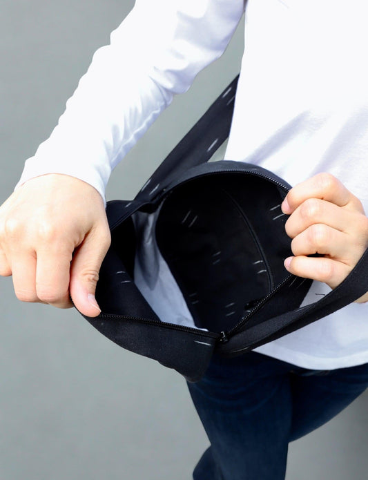 Round Crossbody Bag - Multiple Prints Available - Passion Lilie