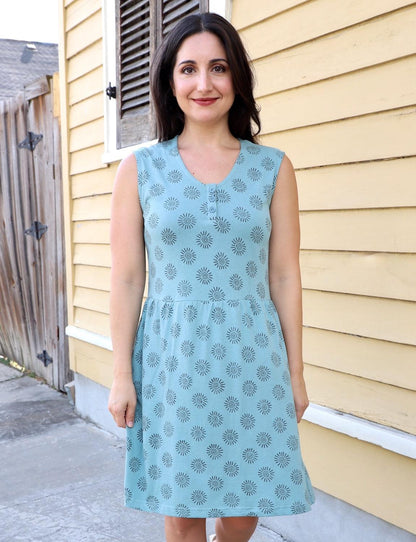 Skyward Organic Dress - Passion Lilie
