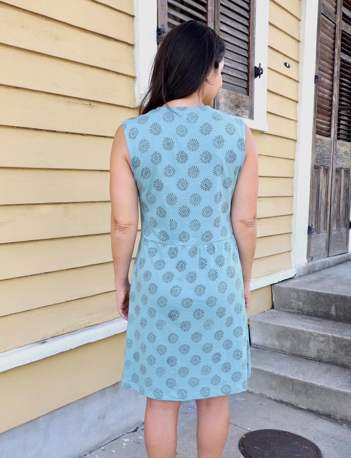 Skyward Organic Dress - Passion Lilie