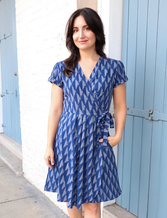 Stratus Wrap Dress - Passion Lilie
