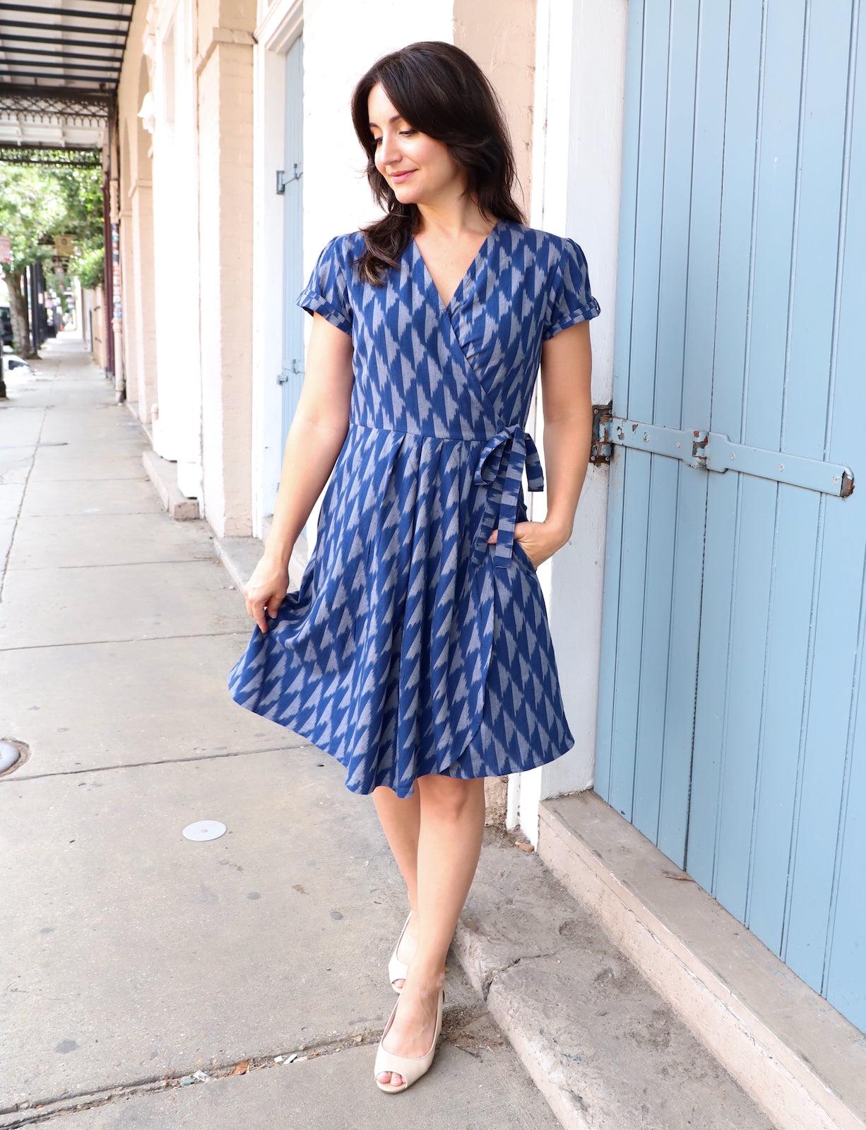 Stratus Wrap Dress - Passion Lilie