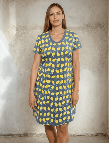 Sweet Lemon Organic Dress - Passion Lilie