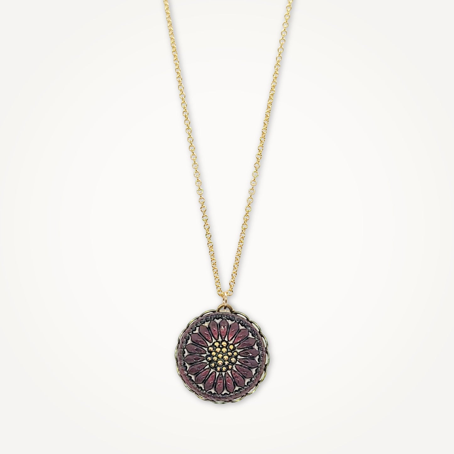 Vintage Button Necklace | Choice of Design