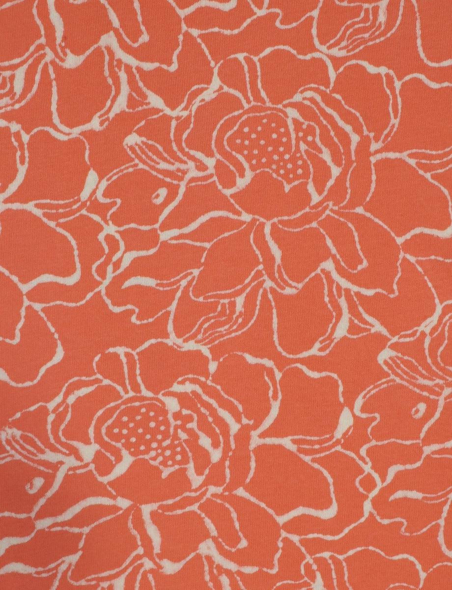 Viva Floral Organic Dress - Passion Lilie