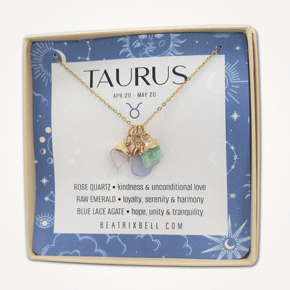 Zodiac Gemstone Necklace