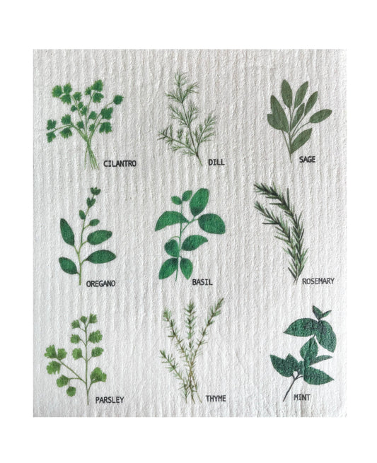 Swedish Dishcloth | Herbs