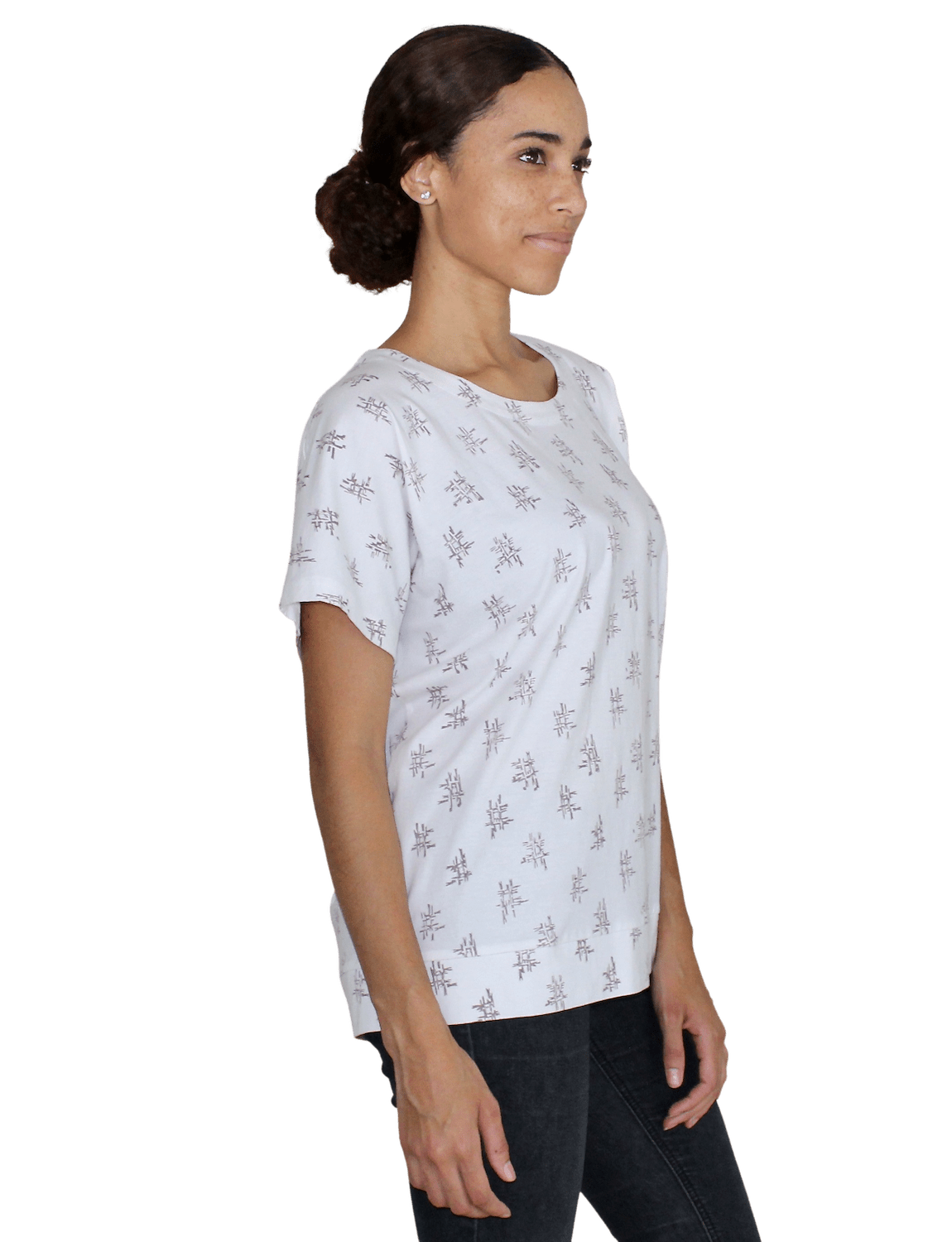 Piper Organic Jersey Shirt - Passion Lilie - Fair Trade - Sustainable Fashion