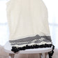White Kutch Scarf - Passion Lilie - Fair Trade - Sustainable Fashion