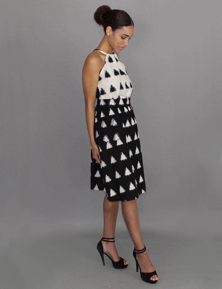 Triangles Midi Skirt - Passion Lilie - Fair Trade - Sustainable Fashion