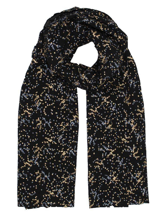 Splatter Dot Organic Woven Scarf - Passion Lilie - Fair Trade - Sustainable Fashion