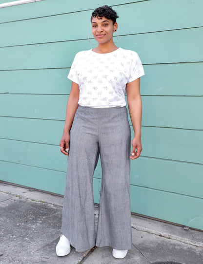 Chambray Pants - Passion Lilie - Fair Trade - Sustainable Fashion