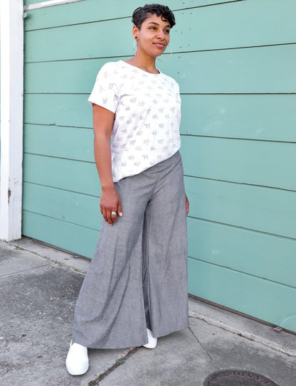 Chambray Pants - Passion Lilie - Fair Trade - Sustainable Fashion