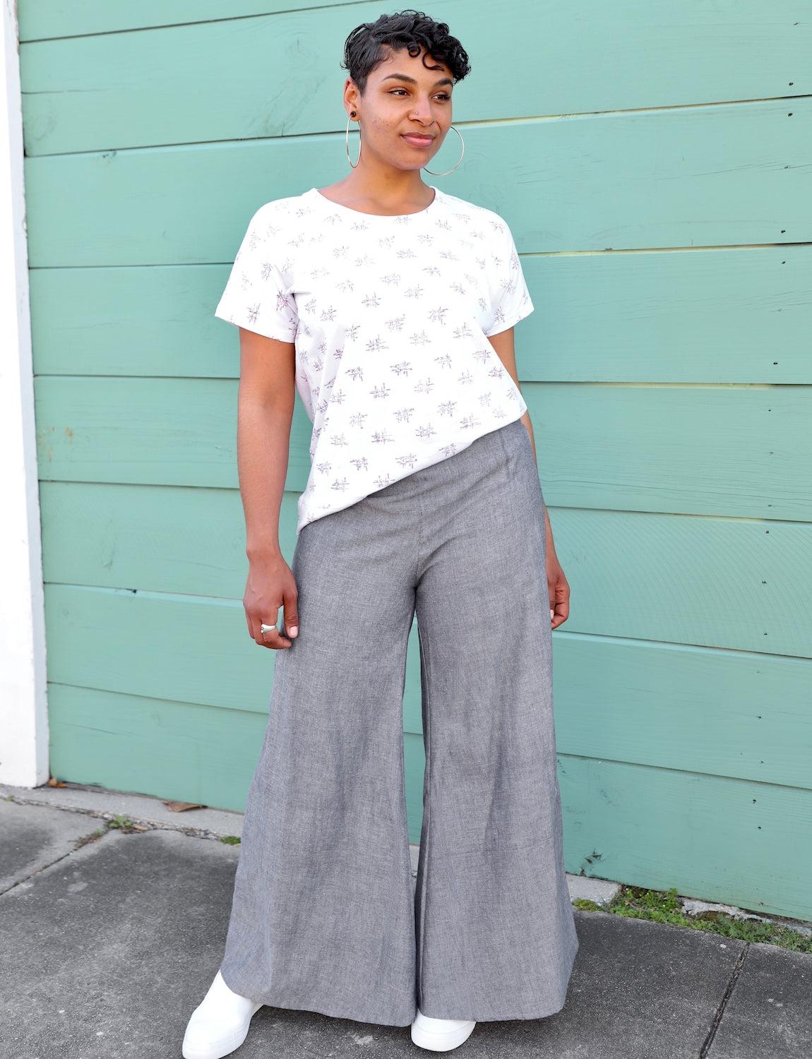 Chambray Pants - Passion Lilie - Fair Trade - Sustainable Fashion