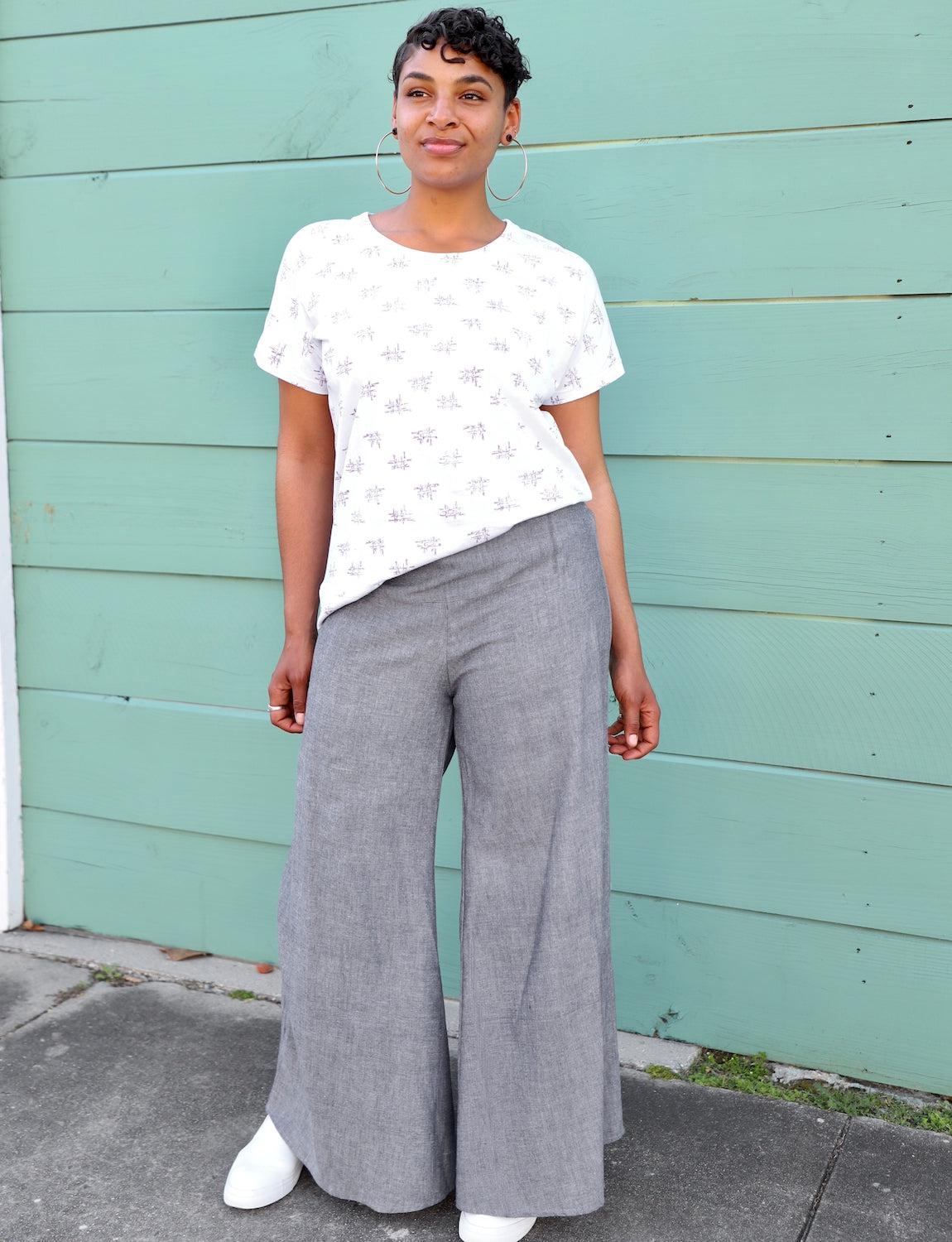 Chambray Pants - Passion Lilie - Fair Trade - Sustainable Fashion
