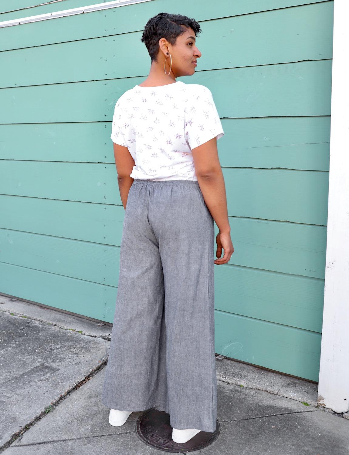 Chambray Pants - Passion Lilie - Fair Trade - Sustainable Fashion