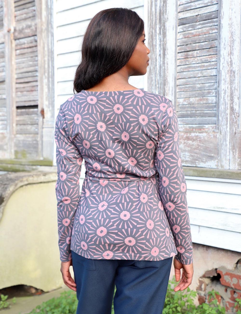 Helios Organic Wrap Top