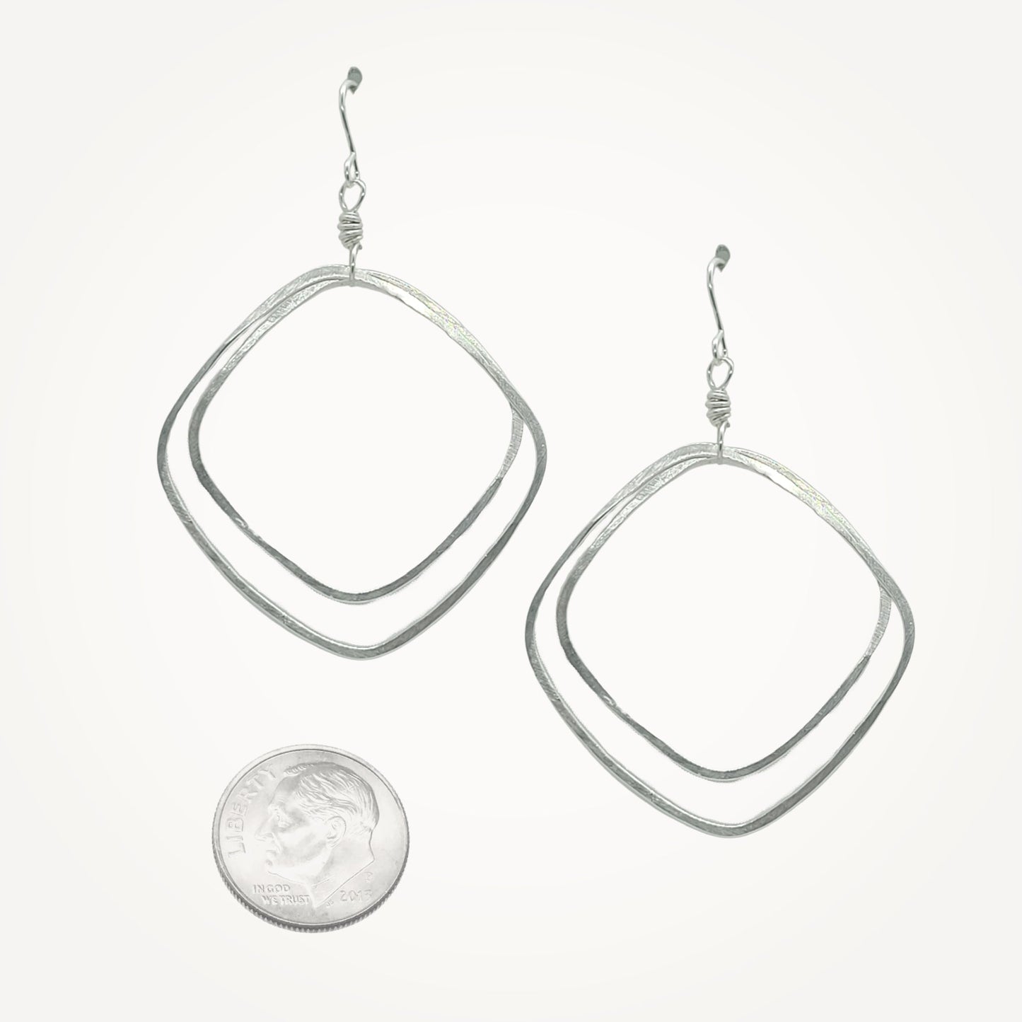 Sterling Silver Apogee Hoop Earrings