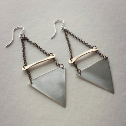 Silver Arrow Earrings