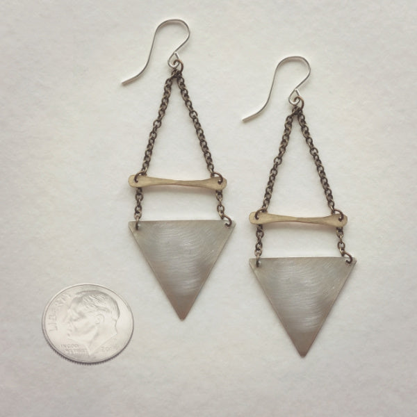 Silver Arrow Earrings