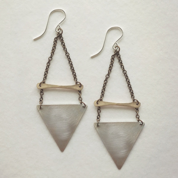 Silver Arrow Earrings