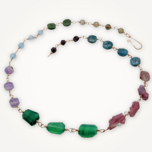 Rarity Multi Gemstone Necklace