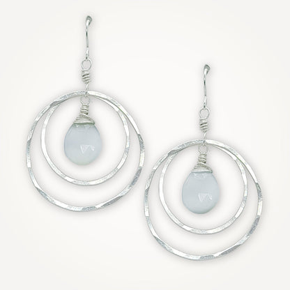 Orbit Earrings • Light Smoke