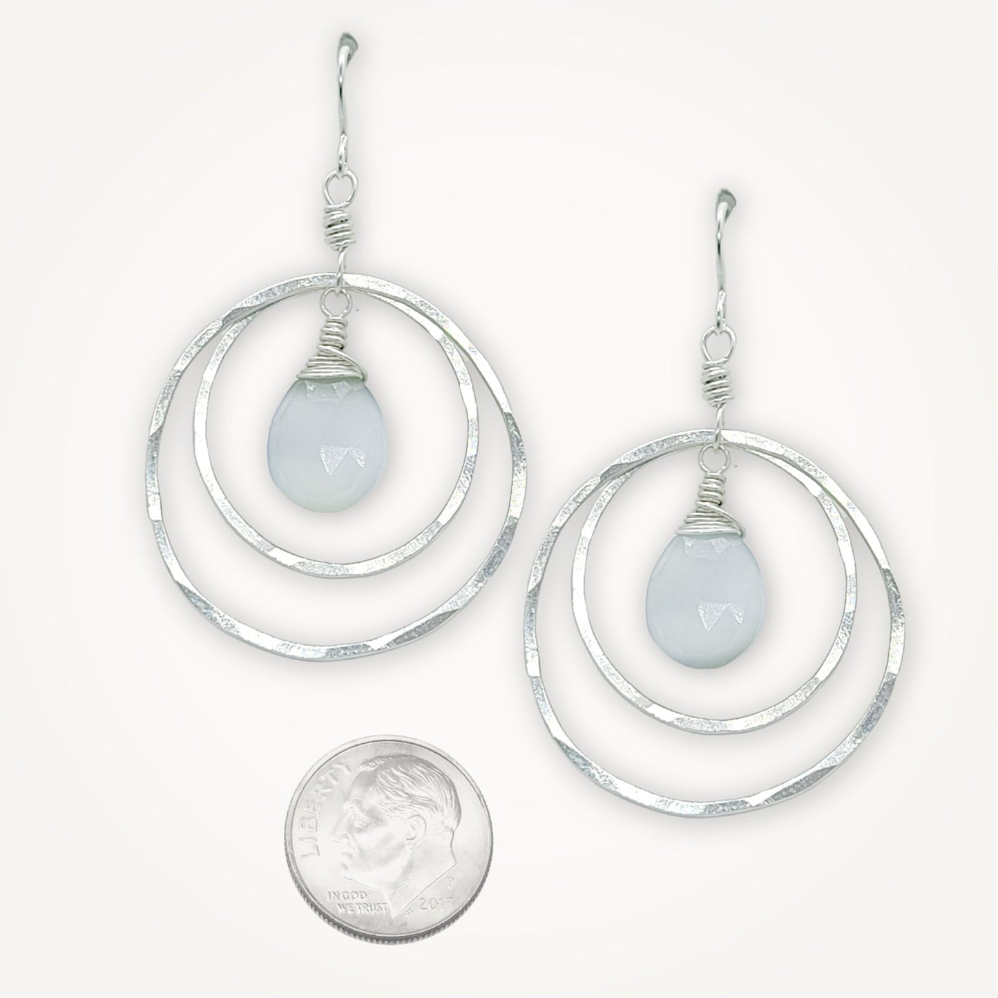 Orbit Earrings • Light Smoke