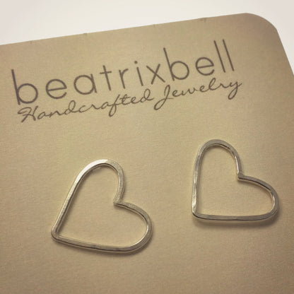 Heart Stud Earrings