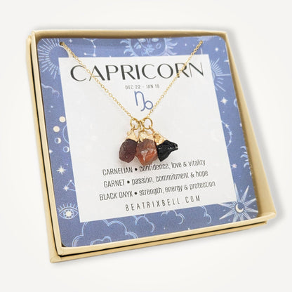 Zodiac Gemstone Necklace