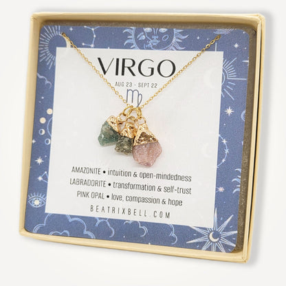 Zodiac Gemstone Necklace
